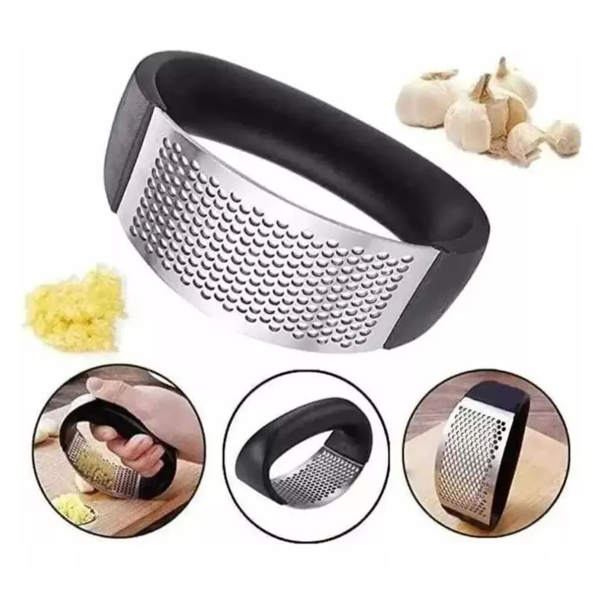 Miniatura 5 de Triturador Ajo Manilla Prensa De Ajos